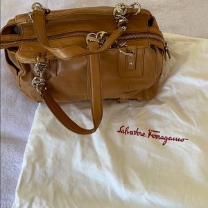 Tan Salvatore Ferragamo Bag